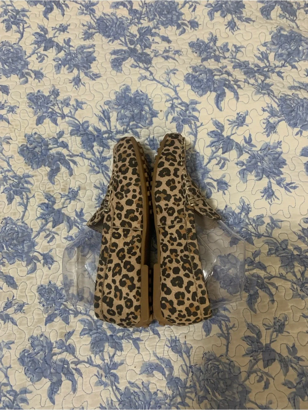 Isaac Mizrahi Leopard Print Loafers in Tan and Black